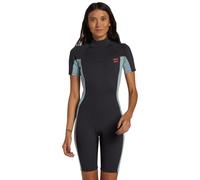 Billabong - 2/2 Foil SS SP Traje de Surf, Mujer, Washed Black, XS