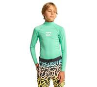 BILLABONG All Day Jacquard Camiseta, Niños, Verde ácido, 128
