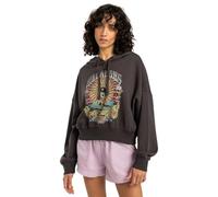 Billabong All Time Fleece Suéter pulóver, Black Sands, S para Mujer