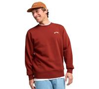 Billabong Arch CR - Jersey de Forro Polar para Hombre, Color Rojo