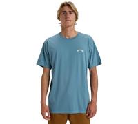 Billabong Arch Crew SS Top de Punto de Manga Corta, Glaciar Azul, Small para Hombre