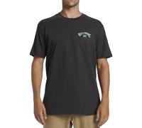 Billabong Arch Fill SS Camiseta, Washed Black, Estándar para Hombre