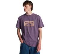 Billabong Arch Frame SS - Camiseta de Manga Corta para Hombre, Color Morado
