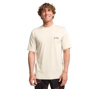 BILLABONG Arch Wave - Camiseta de Surf de Manga Corta UPF 50 - Hombre - Beige