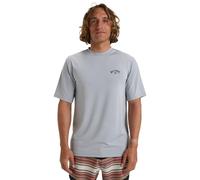 BILLABONG Arch Wave - Camiseta de Surf de Manga Corta UPF 50 - Hombre - Gris