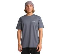 BILLABONG Arch Wave SS - Camiseta de Manga Corta para Hombre, Color Negro