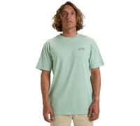 Billabong Arch Wave SS Camiseta, Seafoam, S Hombre