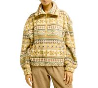 Billabong - Barra Half Zip Sea Fog para Mujer - Talla XS - Marrón Marrón XS