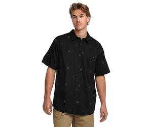 Billabong Camisa clásica de Manga Corta para Hombre Sundays, Negro S125 Mini, Small