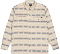 Billabong - Camisas - Offshore Jacquard Flannel Oatmeal de Algodón - Talla L - Beige Beige L