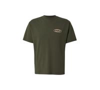 BILLABONG Camiseta 'BAD PILL WAVE' dorado / oliva / negro M dorado / oliva / negro