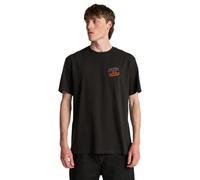 Billabong - Camiseta de Manga Corta con lápiz de Onda S, Color Negro