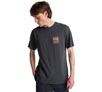 Billabong - Camiseta de Manga Corta con Sello SS para Hombre, Color Negro