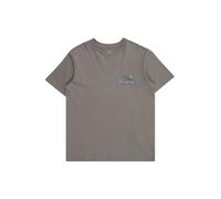 BILLABONG Camiseta funcional 'LIZARD MOUNTAIN' azul claro / gris oscuro / lila / naranja pastel, Talla 170-176