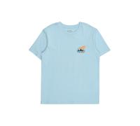 BILLABONG Camiseta funcional 'SUNDOWN' azul claro / gris / naranja / negro, Talla 176-182