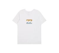 BILLABONG Camiseta funcional 'TEAM WAVE' camelo / azul ahumado / blanco 128-134 camelo / azul ahumado / blanco
