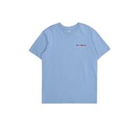 BILLABONG Camiseta funcional 'TWIN PEAKS' azul cielo / azul oscuro / rosa, Talla 128