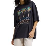 Billabong - Camisetas mujer - Found In Paradise SS Tee Off Black para Mujer - Talla S - Negro Negro S