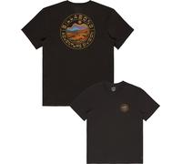 Billabong - Camisetas - Rockies SS Tee Washed Black - Talla L - Negro Negro L