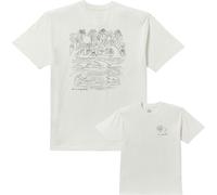 Billabong - Camisetas - Scenes Regular SS Tee Off White - Talla L - Blanco Blanco L
