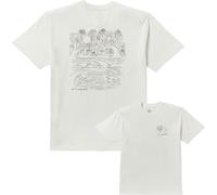 Billabong - Camisetas - Scenes Regular SS Tee Off White - Talla M - Blanco Blanco M