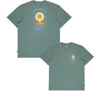 Billabong - Camisetas - Sun Down Adiv Premium SS Tee Sea Green - Talla M - Verde Verde M