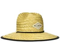 Billabong Clásico Sombrero de Paja Tipton Sol, Black Pebble, Talla única para Mujer
