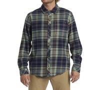 Billabong Coastline Flannel Camiseta, Fern, Estándar para Hombre