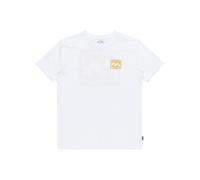 Billabong, Crayon Wave Camiseta de Manga Corta, Chicos, 12 años, White