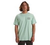 Billabong, Crayon Wave Camiseta de Manga Corta, Hombres, S, Seafoam