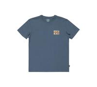 Billabong - Crayon Wave Screen tee para Niño - China Blue - 12 años