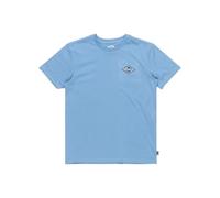 Billabong Crayon Wave SS Camiseta, Sky Blue, 16 años Niños