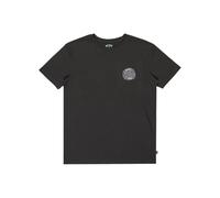 Billabong Crayon Wave SS Kids Camiseta, Washed Black, 16 años para Niños