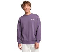 Billabong Crew Sudadera Arch CR para Hombre, Color Morado