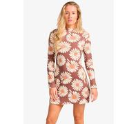 Billabong Everleigh Mock Dress L Marrón