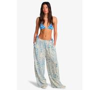 Billabong Follow Me Prntd Elst Pnt M Blanco