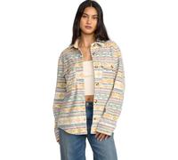 BILLABONG Forge Fleece - Mujer - Beige / Azul / Rosa - talla S- modelo 2026
