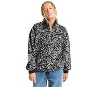 BILLABONG Forro Polar Time Off para Mujer, Color Negro, Talla XL