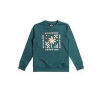 Billabong Foundation CR Suéter pulóver, Real Teal, Estándar para Niños