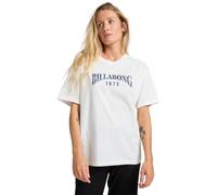 BILLABONG Happy Paths - Camiseta de Manga Corta, Color Blanco