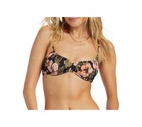 Billabong - Hooked On Tropics Bliss Bralette Top Black Pebble para Mujer - Talla S - Negro Negro S