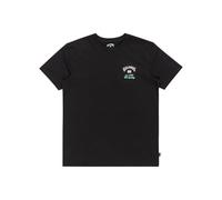 Billabong, Know The Feeling Camiseta de Manga Corta, Chicos, 12 años, Black