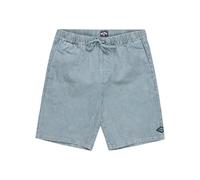 Billabong, Larry Cord Pantalones Cortos de Cintura elástica, Hombres, L, Washed Blue