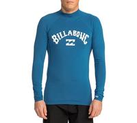 Billabong Logo Surf LS Rashguard, Negro para Hombre - L