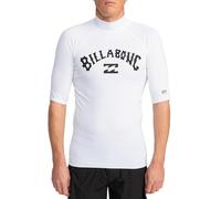 BILLABONG Logo Surf SS Rashguard, Negro para Hombre - M
