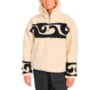 Billabong - Marcas - Dont You Half Zip Pullover Fleece W White Cap para Mujer - Talla M - Beige Beige M