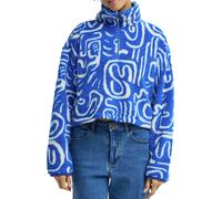 Billabong - Marcas - Holiday Cropped Sherpa Fleece True Blue para Mujer - Talla L - Azul Azul L