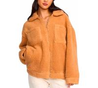 Billabong - Marcas - Resound Sherpa Shacket W Dusty Trails para Mujer - Talla S - Marrón Marrón S