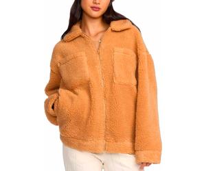 Billabong - Marcas - Resound Sherpa Shacket W Dusty Trails para Mujer - Talla S - Marrón Marrón S