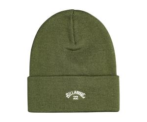 Billabong Men's Knitted Cuff Beanie ~ Arco verde alpino
